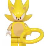 Sonic a sündisznó Super Sonic mini figura Új! Készletről! fotó