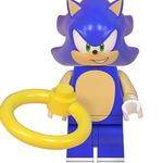 Sonic a sündisznó - Alap Sonic mini figura Új! Készletről! fotó