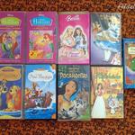 9db VHS Disney mese kazetta fotó