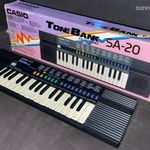 CASIO SA-20 vintage szintetizátor fotó