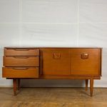 Harris Lebus sideboard retro tikfa komód tálalószekrény fotó