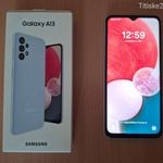 Samsung A13 4G 4/64GB Dual SIM kártyafüggetlen mobiltelefon, kék ÚJ - NEM HASZNÁLT - GARANCIÁS fotó