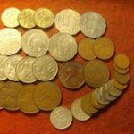 Ausztrália jó anyag, 3x kiváló 1 dollár, 5xnagy 50 cent /2xemlék/ 8x régi 1/2 és 1 penny , 31 db fotó