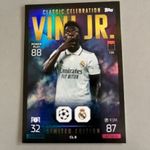 Focis kártya - Match Attax Extra 2022-23 Limited (Vini Jr.) fotó