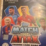 245 darab focis kártya, Topps Match Attax UEFA 2016/17 sorozat, albummal fotó