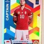 Szoboszlai Dominik Magyarország Captain focis kártya Topps Match Attax UEFA Euro 2024 fotó