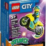 LEGO City 60358 Cyber kaszkadőr motorkerékpár - Bontatlan fotó