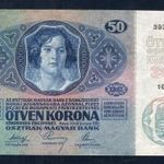 1914 50 Korona ( hajtatlan ) -XIIP42 fotó