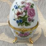 Fabergé jellegű porcelán tojás fotó