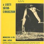 Eredeti régi plakát retro: DELFIN SHOW (USA) A LIGETI-SÁTOR-CIRKUSZBAN 1966 fotó