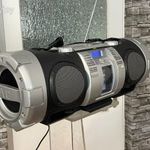 JVC nagyteljesítményű boombox , apple iphone-ipod dokkolóval, usb 1ft-ról POSTA OK ! fotó