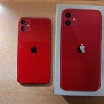 Apple iPhone 11 128GB Független Red Garival ! fotó