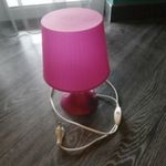 IKEA Asztali Lámpa rózsaszín/pink 29 cm fotó