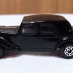 Matchbox---Citroen 15 CV---FEKETE---SZÜRKE belső fotó