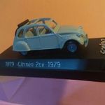 Régi Solido Citroen 2CV 1/43 műanyag doboza repedt =22= fotó