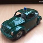 CKO KELLERMANN 403 VW KÄFER POLIZEI lendkerekes, fém játékautó (Made in Western Germany) fotó