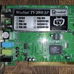 RETRO PC alkatrész - PCI - LEADTEK WinFast TV 2000 XP PAL tunerkártya fotó