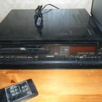 Közel 40 éves retro VHS videó, Toshiba V-83CZ, Pal-Secam, gyűjtőknek fotó