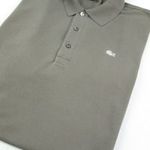 EREDETI LACOSTE (L) SPORTOS ELEGÁNS RÖVID UJJÚ *EXCLUSIVE* FÉRFI *MINŐSÉGI* GALLÉROS PÓLÓ fotó