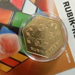 Rubik-kocka 3000 forint 2024 - bontatlan kapszulában, prospektussal fotó