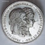 2 Florin 1879 házassági XF fotó