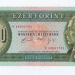 1992 1000 forint D EF fotó