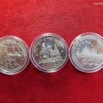 EU INTEGRÁCIÓ ÉREMSOR 2 x 500 1 x 1000 FORINT 1993, 94, 95 EZÜST: 94, 38g BU fotó