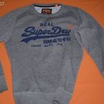 SUPERDRY EXCLUSIVE VASTAG MELEG PAMUT PULÓVER NAGYON EXTRA FÉRFI L-ES MÉRET fotó