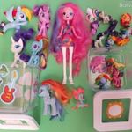 MY LITTLE PONY JÁTÉKSZETT EQUESTRIA BABÁVAL / 21 db PONY FIGURA ÜNNEPI DOBOZBAN fotó