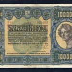 1923 100.000 Korona ( erős, ropogós papír ) VF -XIIP09 fotó