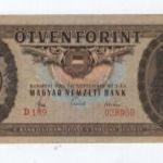 1965 50 forint UNC fotó