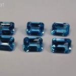 swiss blue Topáz - 1, 7 ct, 8x6 mm (2756) fotó