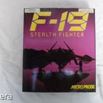 [CAB] F-19 nagydobozos PC játék, 5.25 floppy fotó