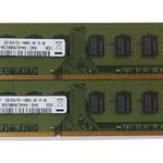 Samsung 4GB (2x2GB) DDR3 1333MHz cl9 memória fotó