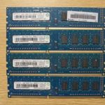 Ramaxel 16GB / 1600Mhz (4X 4GB) DDR3 memória KIT fotó