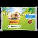 FRISKIES Junior Szószos válogatás nedves kutyaeledel 4x85g fotó