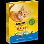 FRISKIES Lazaccal és hozzáadott zöldségekkel száraz macskaeledel 1 kg fotó