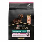 PRO PLAN Small & Mini Puppy SENSITIVE SKIN lazacban gazdag száraz kutyaeledel 3 kg fotó