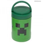 Thermo Ételhordó 500ml, Fém - Minecraft Creeper fotó