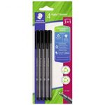 Staedtler triplus 334 R-9BK4 Töltőceruzák Fekete 0.3 mm 4 db fotó