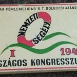 NEMZETI SEGÉLY 1947 Tildy cigaretta dózni, gyönyörű állapot, ritka (2832) fotó