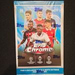 2022/23 TOPPS CHROME UEFA CLUB COMPETITIONS HOBBY LITE DOBOZ ÚJ, BONTATLAN! fotó