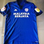 (532.) Adidas Cardiff City FC M-es mez. Használt! fotó