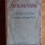 Szabó Lőrinc: Örök Barátaink Singer És Wolfner Irodalmi Intézet Rt. fotó