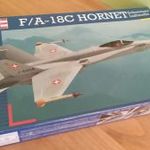 F/A-18C Hornet Schweizer Luftwaffe Revell 1/72 makett fotó