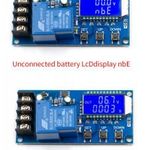 XY-L30A DC 6-60v 30A Akkumulátor töltésvezérlő modul Védőkártya Töltő időkapcsoló LCD kijelző fotó