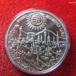 BUDAVÁR VISSZAVÉTELE 500 FORINT 1986 EZÜST: 28g BU fotó