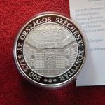 ORSZÁGOS SZÉCHENYI KÖNYVTÁR 3000 FORINT 2002 EZÜST: 31, 46g/925 PP, nagyon enyhe oxidfolt fotó