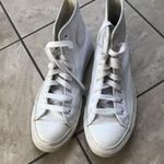 CONVERSE ALL STAR fehér bőr tornacipő fotó