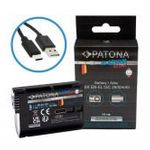 PATONA platinum akkumulátor USB-C bemenettel Nikon 1 V1 EN-EL 15 EN-EL15B EN-EL15C ENEL 15 Z6 Z6I... fotó